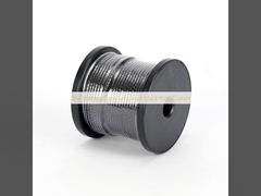 Fune metallica in acciaio inossidabile 304, rivestita in PVC nero