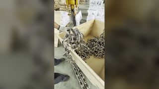 Catena di collegamento in acciaio inossidabile